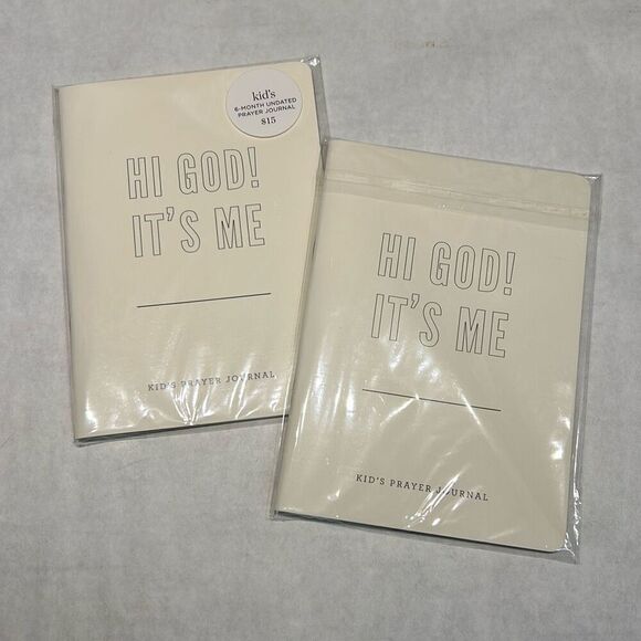 NEW Val Marie Paper Kids Prayer Journal 6-Month Undated 5x7 SET OF 2 - Picture 1 of 2
